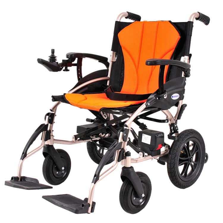 互邦電動輪椅HBLD3-D鋰電池上飛機折疊輕便攜老年人